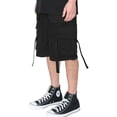 thumbnail image 2 of Victorious Men's Utility Cargo Jogger Shorts JS70 - Black - 2XL, 2 of 8