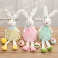 thumbnail image 4 of NANIL Easter Stuffed Animal Toy, Large Super Soft Plush Doll, Ballerina Doll Easter Stuffed Animal Bunny Plush Animal Doll, Plush Rabbit Toy Bunnys Stuffed Animals for Girls Easter Animals, 4 of 7
