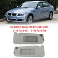 thumbnail image 2 of Car Sun Visor Assembly For BMW 3 Series E90 E91 2005-2013, Sun Visor Replacement With Mirror-Gray Left Driver Right Passenger Side, 2 of 5