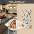 thumbnail image 5 of Yayeee Duplex Wall Plate 1-Gang 4.5"x2.7" Home Receptacle Light Switch Decorative Outlet Cover, Fall Coffee, 5 of 7