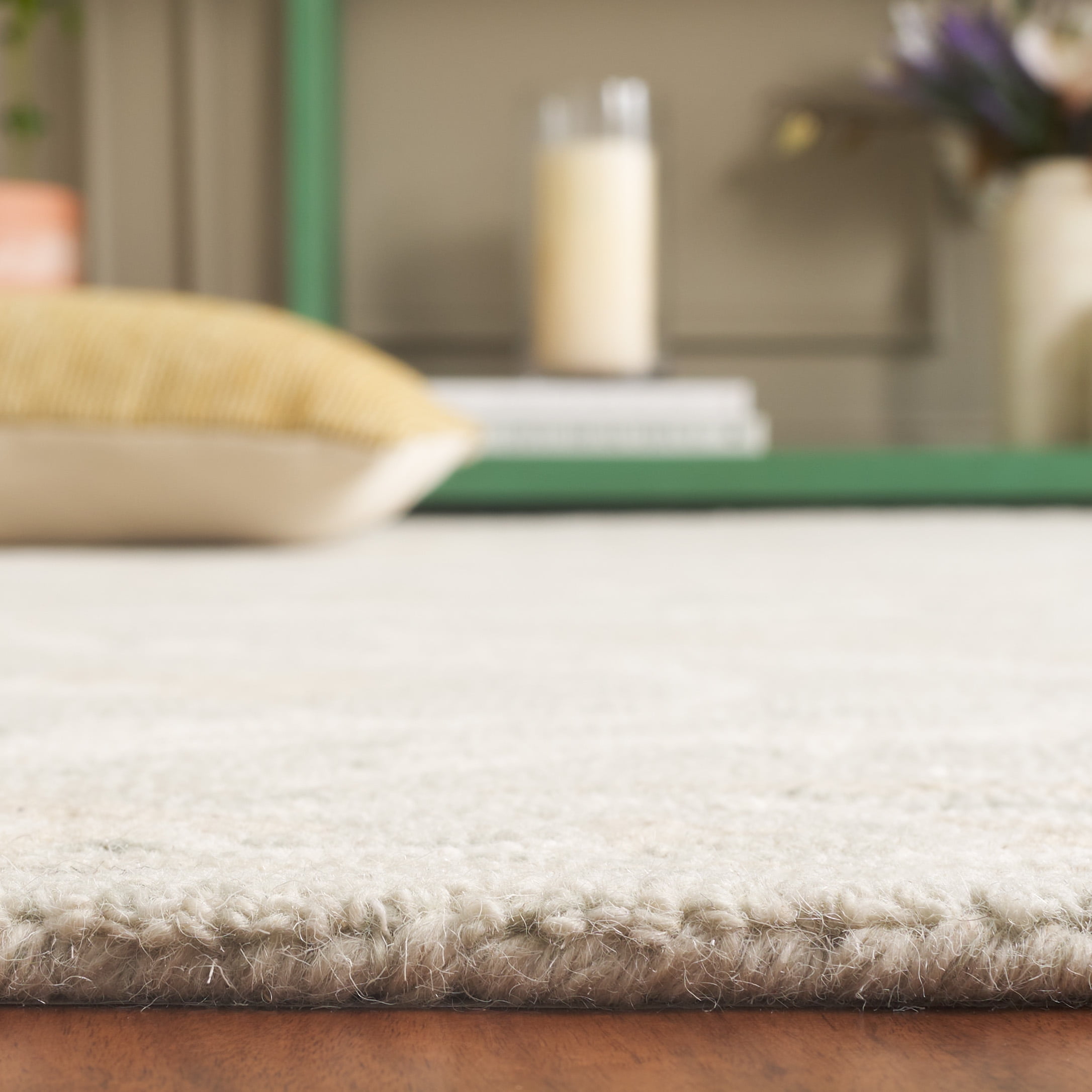 SAFAVIEH Blossom Donella Floral Area Rug, Light Gray/Ivory, 6' x 9'