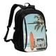 thumbnail image 1 of Easygdp Vintage Surf Van Beach Mochila para Laptop de Viaje con Puerto USB, Mochila para Laptop con Puerto de Carga USB para Mujeres y Hombres, 1 of 7