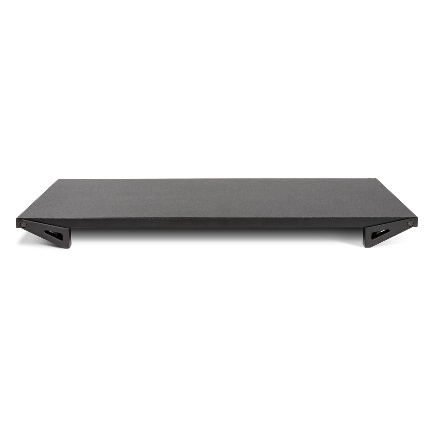 Support de moniteur Allsop Lo Riser avec plate-forme large et réglages de hauteur double - Noir