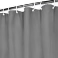 thumbnail image 2 of Farmhouse Shower Curtain Stall Heavy Duty Fabric Shower Curtain Quality Bathroom Decor for Showers Bathtubs RV, 36 x 72 inch, Grey, 2 of 3