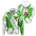 thumbnail image 4 of Sudadera con capucha y cremallera para hombre, moda 2024, con estampado 3D del emblema nacional de África y Yibuti, ropa deportiva, camisetas de gimnasio, 4 of 4