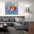 thumbnail image 5 of Epic Art 'Fish Tale' by St. Hilaire Elizabeth, Acrylic Glass Wall Art, 36"x36", 5 of 8