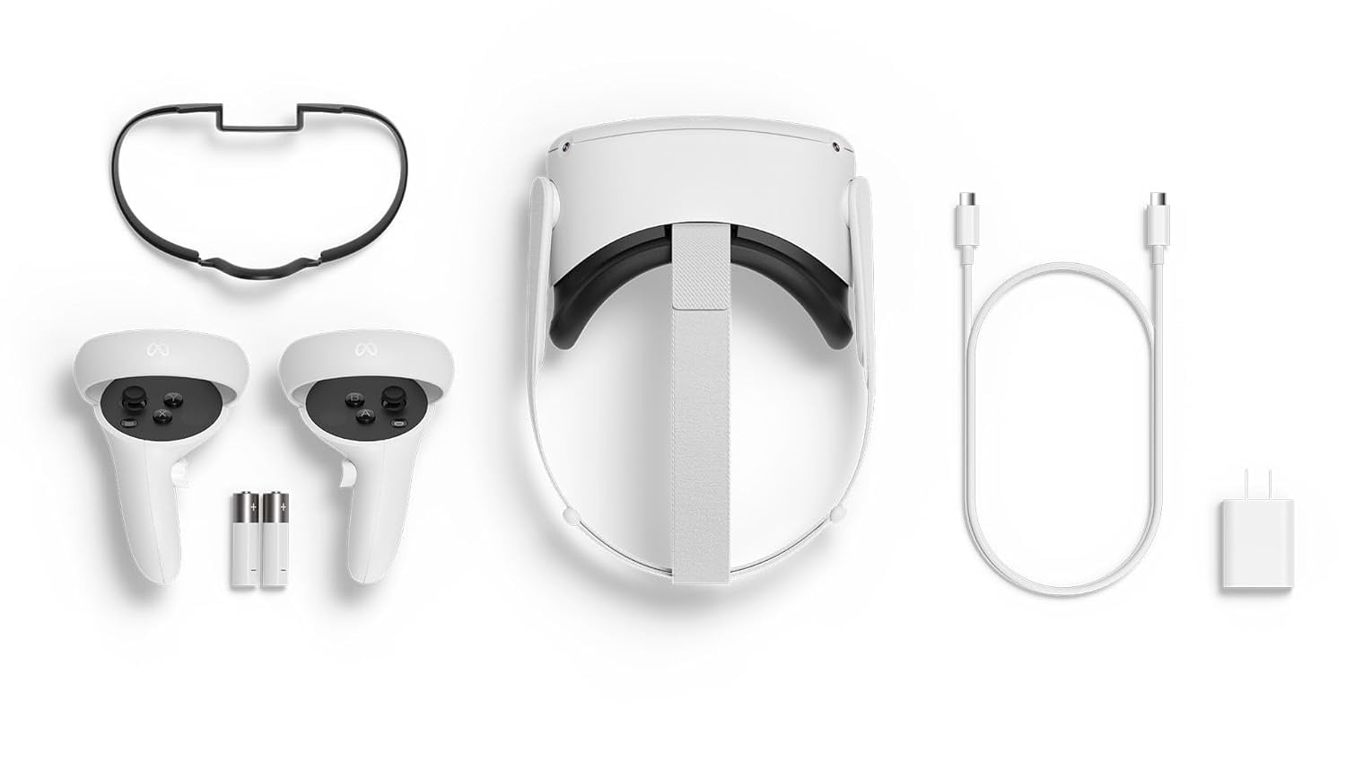 Restored Oculus Quest 2 - All-In-One VR Headset - 128 GB with 