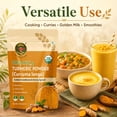 thumbnail image 4 of Spice Magic Organic Turmeric Powder, 8 oz (226 g) – Haldi / Cúrcuma, Finely Ground for Cooking, Golden Milk, Baking, 4 of 8