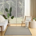 thumbnail image 4 of Nourison Courtyard 5' x 7' Black White Modern Rug, 4 of 11