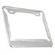 thumbnail image 5 of Spain Motorcycle License Plate Frame - Stainless Steel Universal Cover Protector with Easy Installation, 5 of 5