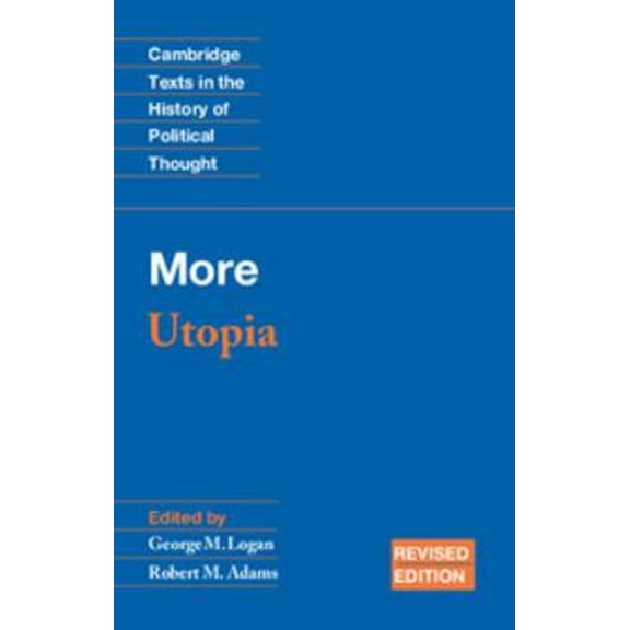 Pre-Owned More: Utopia (Cambridge Texts in the History of Political Thought) (Paperback) 0521525403 9780521525404