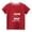 Red, variant on Wavsuf Kids Short Sleeve T-Shirt Summer Solid Printed Casual Red Shirts Size 9 Years