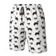 thumbnail image 4 of Balery Border Collie Dog Traje de Baño Estilo Hawaiano para Hombre, Shorts de Secado Rápido con Bolsillos-X-Large, 4 of 6
