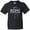 AB-Black, variant on Inktastic It's Home- State of Michigan Outline Distressed Text Youth T-Shirt