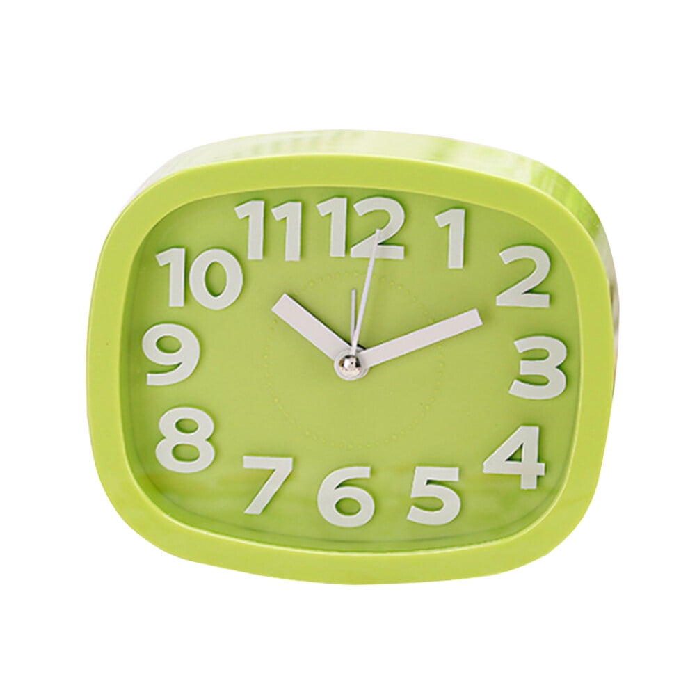 Table Alarm Clock Mute Clock Bedside Table Clock Gift Home Office