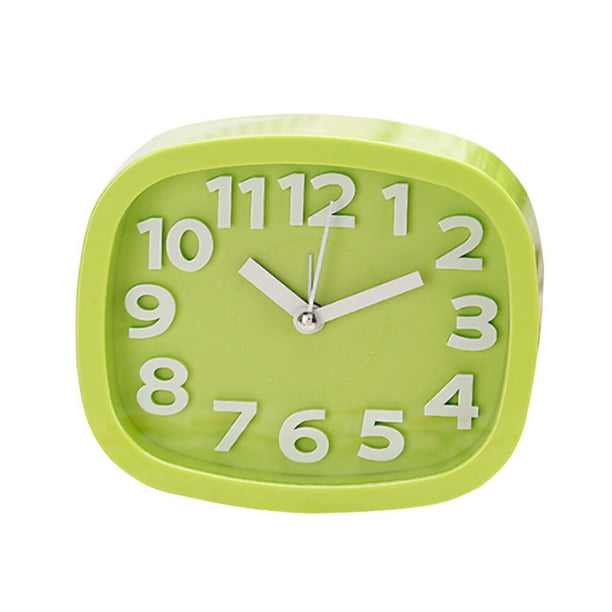 Table Alarm Clock Mute Clock Bedside Table Clock Gift Home Office