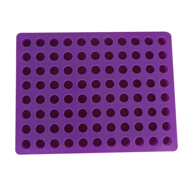 Molde De Bandeja De Hielo De 88 Agujeros Molde De Caramelo Cilíndrico Molde De Cubitos Bandejas De Hielo Antiadherentes Bandejas De Cubos De Grado Alimenticio Para Nevera De Cocina Interior Advancent HA012873-00