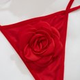 thumbnail image 5 of uublik Womens Pj Set Valentine's Day Lace Bra and Panty Set Two Piece Homewear Sleepwear Red M, 5 of 5