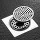 thumbnail image 4 of Billuyoard Cubierta de drenaje cuadrada resistente a la corrosión hecha de acero inoxidable Cubierta de drenaje de acero inoxidable Juegos de accesorios de baño 12.5 cm, 4 of 6