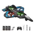 thumbnail image 2 of Avión RC de Espuma con Control Remoto Avión Planeador para Niños Jet de Acrobacia con Giro Completo 360 Grados Luces Integradas y Diseño Estable Adecuado para Principiantes y azul, 2 of 9