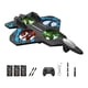 thumbnail image 2 of Avión teledirigido ligero con giro de 360 degree para niños y adultos azul, 2 of 9