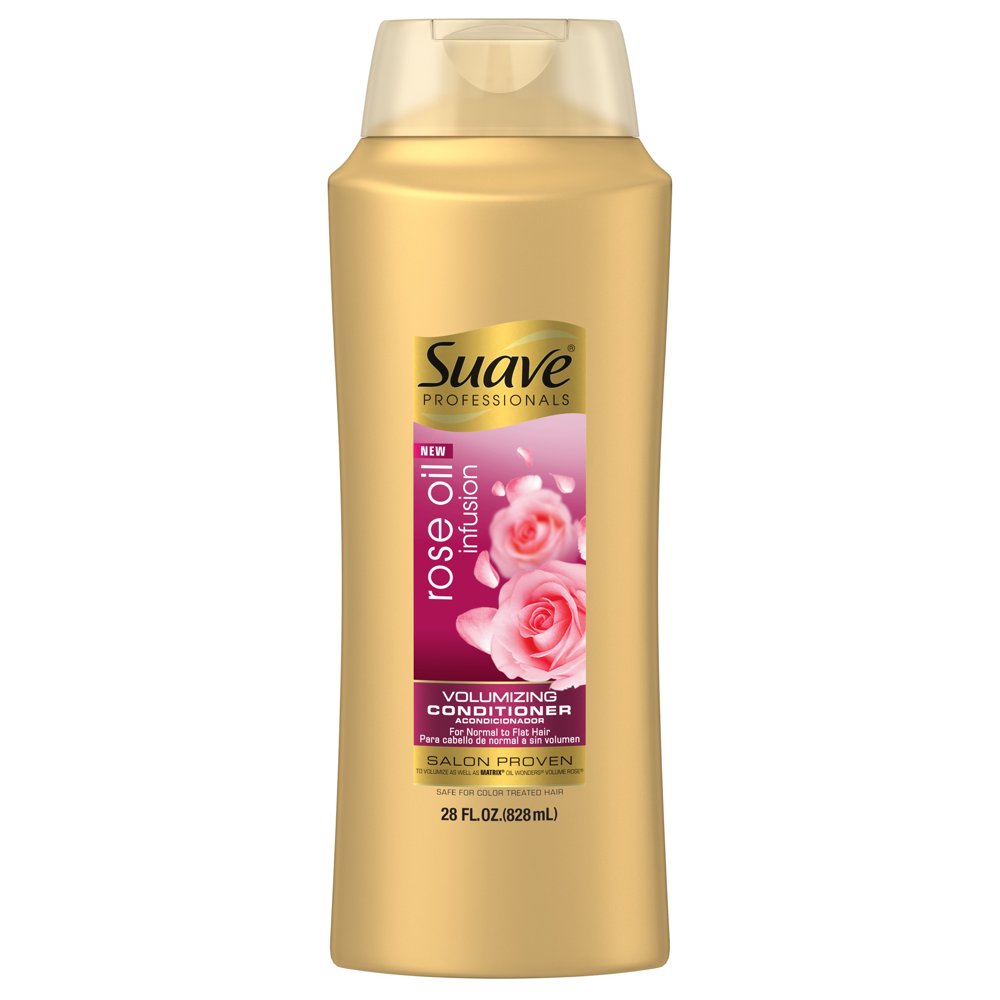 Suave Professionals Hair Conditioner Rose Oil Infusion, 28 oz Walmart