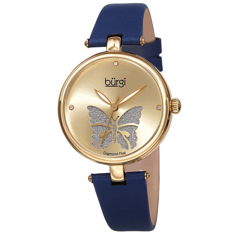 Burgi watches diamond dial hotsell