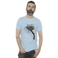 thumbnail image 2 of Marvel Universe Mens Thor Hammer Crack T-Shirt, 2 of 3