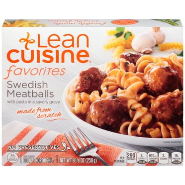 Pack of 12, Lean Cuisine, Swedish Meatballs, 9.13 oz