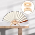thumbnail image 5 of MRLESS 2 Wood Folding Fan Stands Japanese/Chinese Fan Holders Decorative Display Bases, 5 of 6