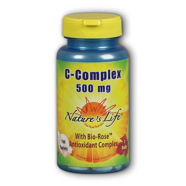 Nature's Life Vitamin C 500mg Vegetarian 100 Tablet