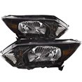 thumbnail image 1 of HEADLIGHTSDEPOT Halogen Headlights Compatible With Honda HR-V HRV 2016-2018 Includes Left Driver and Right Passenger Side Headlamps, 1 of 4