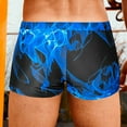 thumbnail image 4 of UTSJKR Men's Boxer Briefs Soft Stretch Underwear Breathable Flyless Pouch Underwear with Adjustable Drawstring Black S, 4 of 7