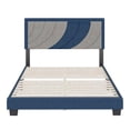 thumbnail image 5 of Boyd Sleep SAPBBG202DB Sasha Linen Upholstered Platform Bed, 5 of 5