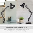 thumbnail image 3 of Brazo oscilante de metal negro Wright de Lamp Newhouse Lighting, 61 cm, 3 of 8