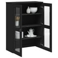 thumbnail image 2 of vidaXL Top for Highboard Viken Black Engineered Wood Hutch, 2 of 5
