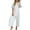 White, variant on Casual Jumpsuits for Women Summer Short Sleeve Button Down Pockets Jumpsuit Rompers Overalls