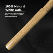 E-BOGU Natural Oak Wooden Sword (40) with Sheath | Practice Sword for Training | Kendo, Iaido, Jodo