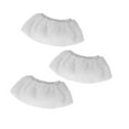thumbnail image 4 of 3 piezas de fundas para trapeador de piso, tapete de tela lavable, almohadillas secas o húmedas, microfibra reutilizable Ronda blanca, 4 of 9