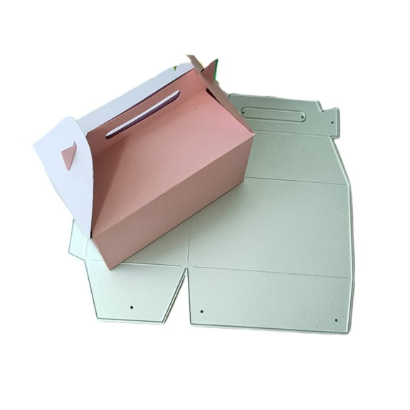 HYROOY Cute Gift Box Metal Cutting Die Candy Box Die Cuts Embossing Mould Template for Paper Art Crafts Photo Album Decor Carbon Steel