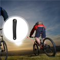 thumbnail image 5 of Advancent Manivela izquierda para bicicleta de 170mm, reemplazo de alto rendimiento de aleación de aluminio con brazo de bielas con orificio de rombo para Ciclismo Negro Advancent OD010794-01, 5 of 5