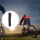 thumbnail image 5 of Naiovety Manivela izquierda para bicicleta de 170mm, reemplazo de alto rendimiento de aleación de aluminio con brazo de bielas con orificio de rombo para Ciclismo Negro Naiovety OD010794-01, 5 of 5
