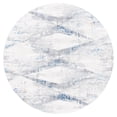 thumbnail image 2 of SAFAVIEH Amelia Amandy Geometric Area Rug, Ivory/Blue, 6'7" x 6'7" Round, 2 of 11