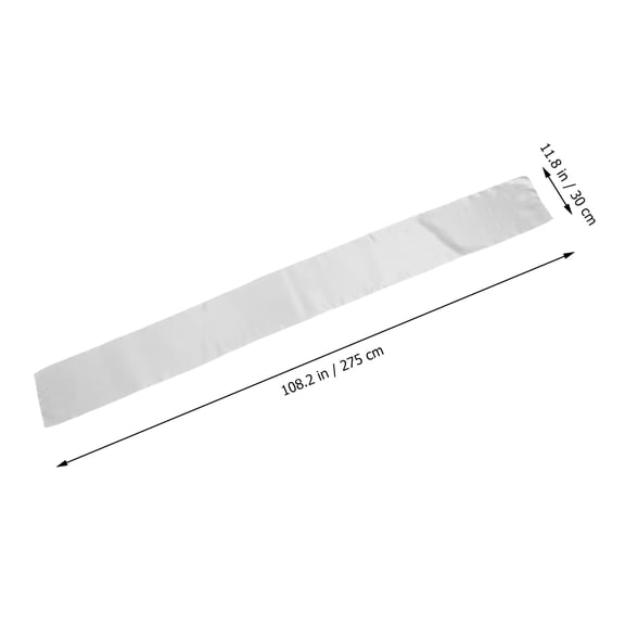 Milisten 4-Piece Elegant Table Runner Set for Wedding, Dining Room, and Home Party Decoration Linen