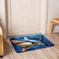 thumbnail image 6 of Shark Indoor Carpet Kitchen Rug Office Mat - Polyester Non-Slip Machine Washable, 6 of 6