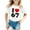 1White359, variant on XAOFW Kids 6 7 T-Shirt Unisex Graphic Boys Girls Playful Number Printed Everyday Children Youth Apparel Short Sleeve Round Neck Stylish Cozy Outdoor Activities Tee Shirts