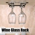 thumbnail image 4 of Wine Glasses Rack, European Style Under Cabinet Wine Glass Holder Stemware Rack Glass Storage, 4 of 4