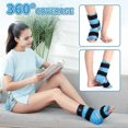 thumbnail image 4 of Ankle Ice Pack Wrap for Injuries with Double-Sided Fabric Cover, Foot Ice Pack, 4 of 5
