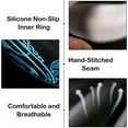 thumbnail image 5 of 15in Universal Butterfly Embroidery Steering Wheel Cover, Breathable Leather Anti-Slip Grip, Odorless Comfortable Car Steering Wheel Protector Cover for Women Men, 5 of 14