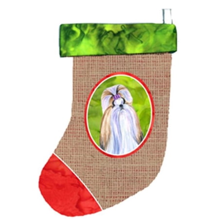 Shih Tzu Christmas Stocking